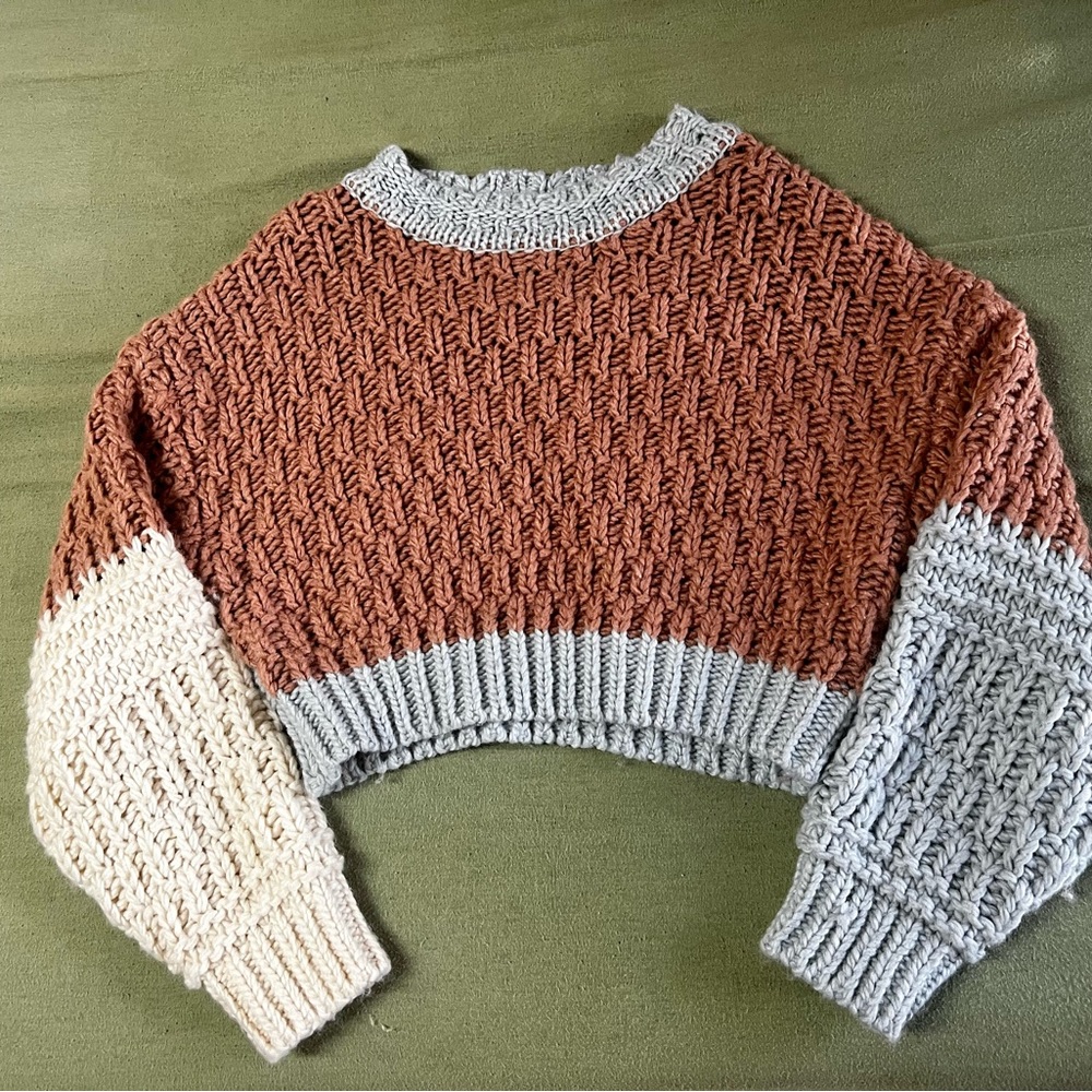 Color block Sweater!